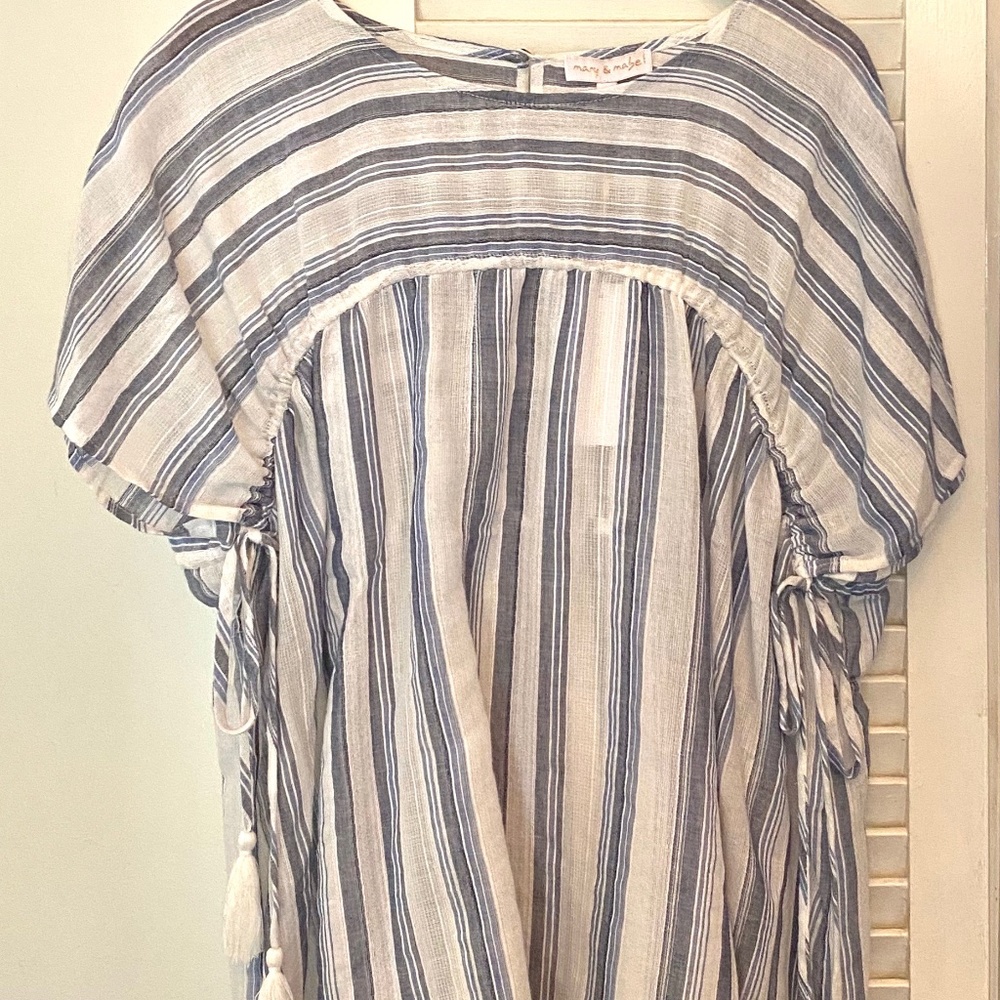 Striped Cover Up